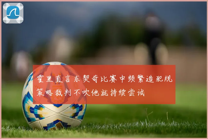 霍里直言东契奇比赛中频繁造犯规策略裁判不吹他就持续尝试